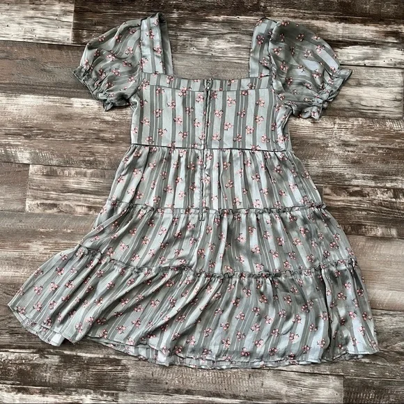 Short sleeve floral dress - Picture 5 of 5